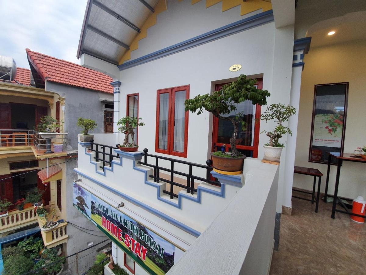 Quang Quang Garden Bonsai Homestay Ninh Bình Exteriör bild